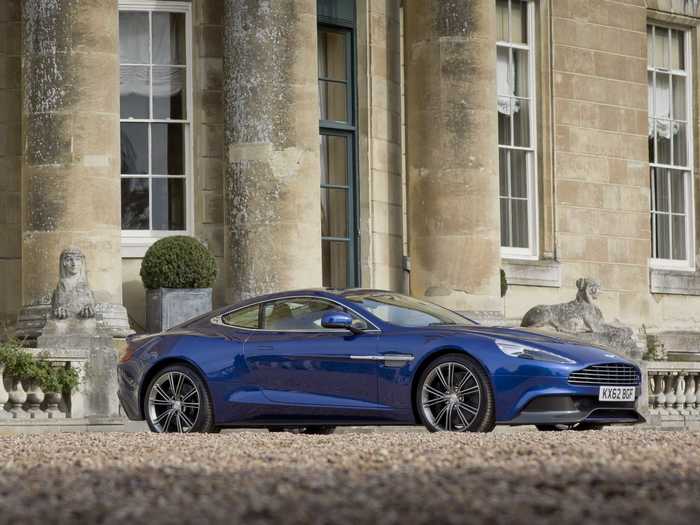 3. Aston Martin Vanquish: Like the English spy who is most famous for driving Aston Martins, the pressure on the Vanquish to live up to expectations is great. But Aston