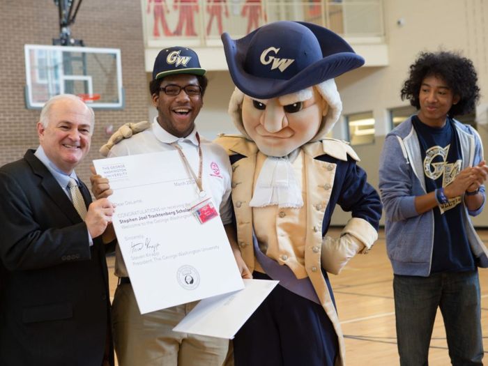 1. George Washington University