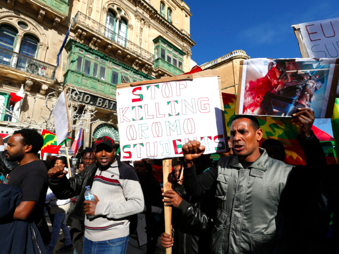 24. Addis Ababa, Ethiopia —The capital city is going through a building boom but many of its citizens are suffering from extreme poverty. On top of that, social friction between the government and its citizens is high, especially after protests over building plans killed students and farmers.