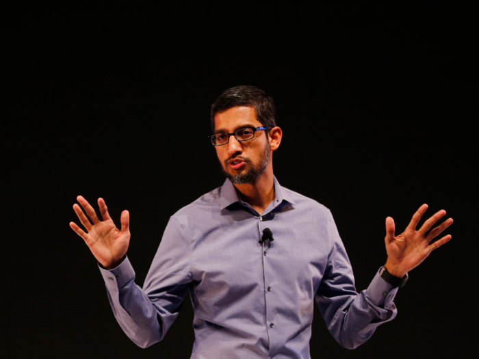 February 17, 2016: In the days after Cook posted his open letter, a few Silicon Valley executives start publicly backing Apple. Notably, Google CEO Sundar Pichai backed Apple in a series of tweets.