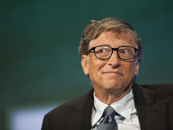 Thanks to his shares in Microsoft, Gates was named as the world