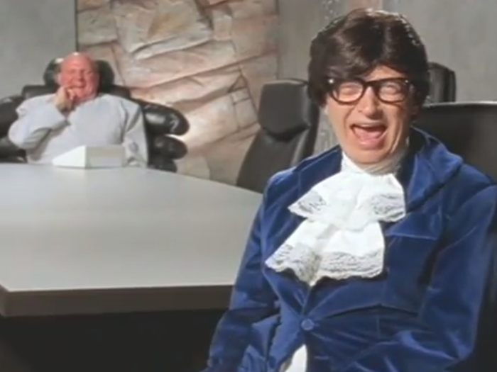 In fact, Ballmer and Gates would routinely star in ridiculous "comedy" videos intended for Microsoft employees. Like this "Austin Powers" parody.