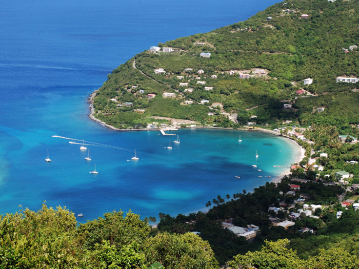 Best for boating: British Virgin Islands