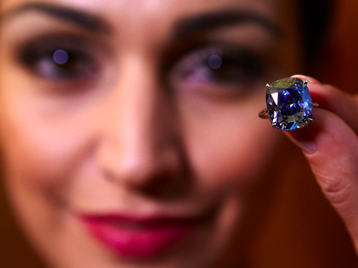 Coloured Diamonds — Precious gems are always a favourite with the wealthy but coloured diamonds have become particularly fashionable over the last decade, with prices ballooning by 67%. According to Forbes, the world