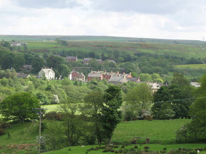 4. Gilsland, Cumbria: The average broadband speed in this village in northern England is 1.85 Mbps.