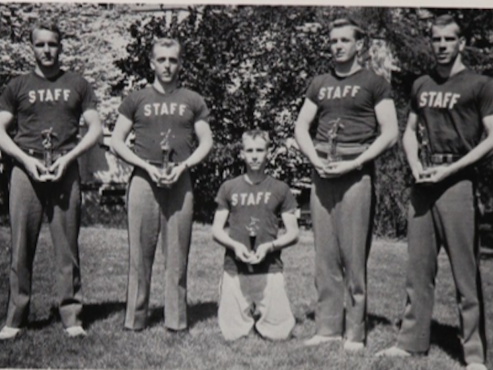 Here are 8 photos of Donald Trump in high school