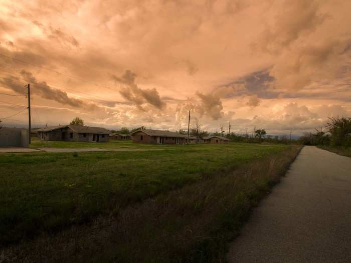 Soon after, a storm cell developed over the region and it was time for Lawless to go.