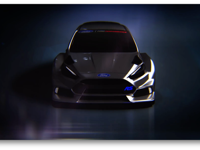 And after the closing credits, Ford reveals the Focus RS rallycross. which hopefully will be put to good use in Gymkhana 9.