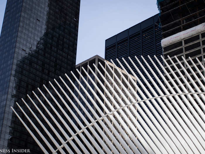 The original design meant for the wings of the hub to open and close — much like the Milwaukee Art Museum, which Calatrava also built — but troubles with the budget forced the Port Authority to keep the wings from moving.