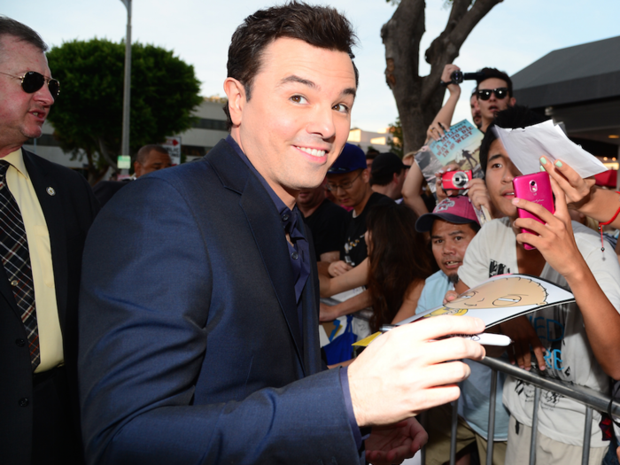 Seth MacFarlane — $2,700 to Bernie Sanders