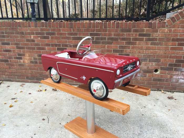 1966 Mustang Pedal Car by AMF $300 - $400