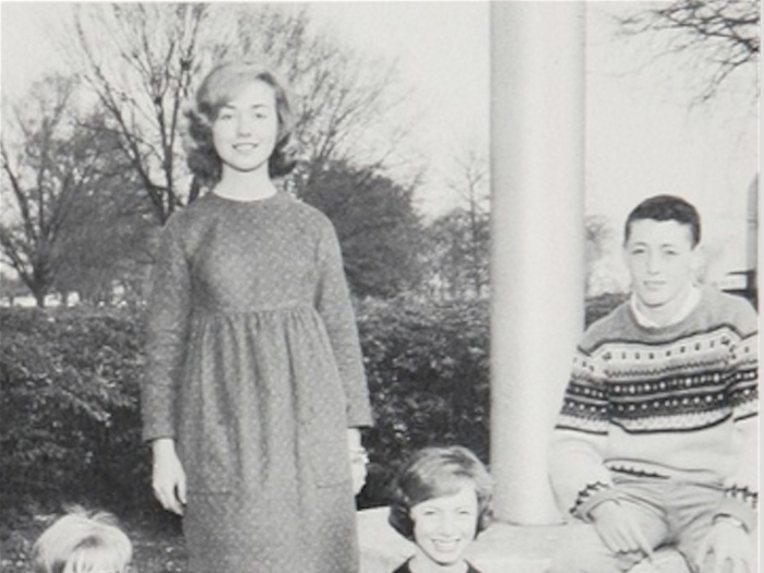 Here are 13 photos of Hillary Clinton in high school