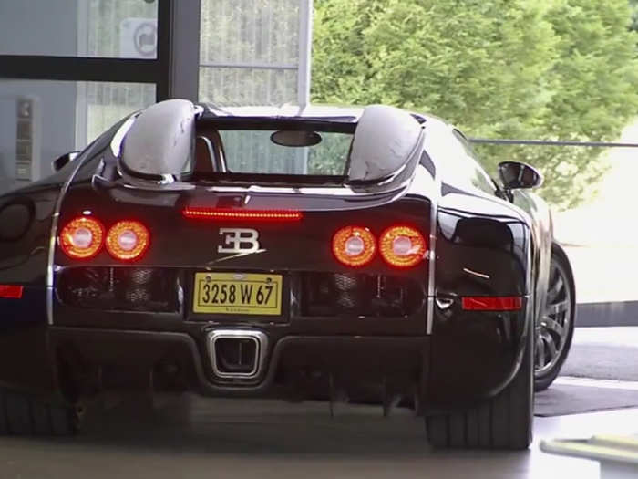 Every Veyron was then driven 300 miles to ensure that the work was done properly.