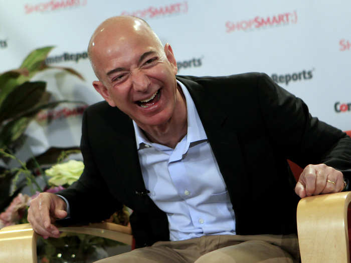 Amazon CEO Jeff Bezos says his old boss at hedge fund D.E. Shaw was a huge inspiration.