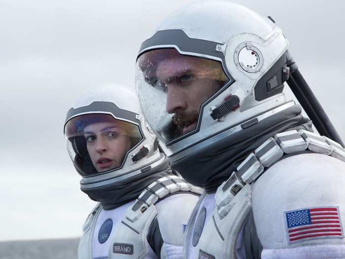 They couldn’t stop talking about science on the set of “Interstellar.”