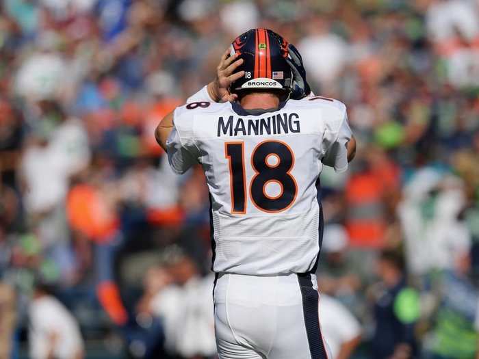 Before signing the deal, Manning was actually furious at his agent for negotiating a deal that was bigger than Tom Brady