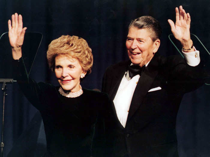 Reagan was also known for being a "fierce protector" of her husband throughout his eight years of presidency, and long after.