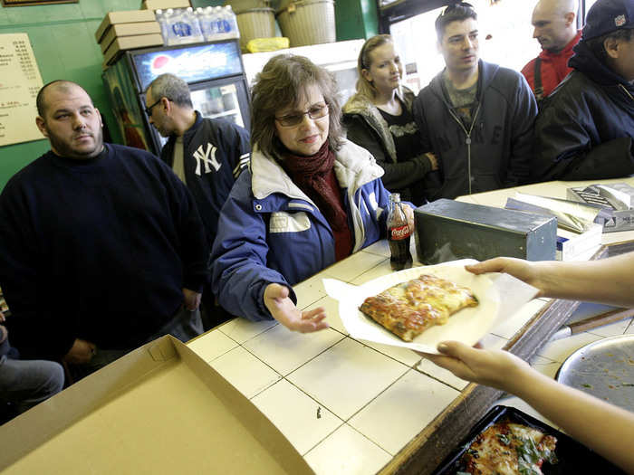 There are some downsides to eating at Di Fara