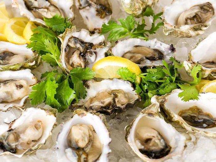 Zinc: Instead of red meat, go for some oysters or crab meat.