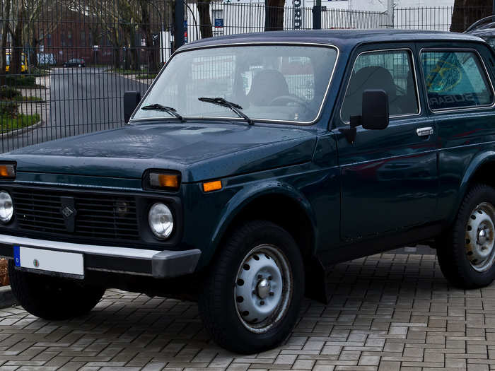 If the Lada 4x4 looks like it is a 40-year-old SUV, that