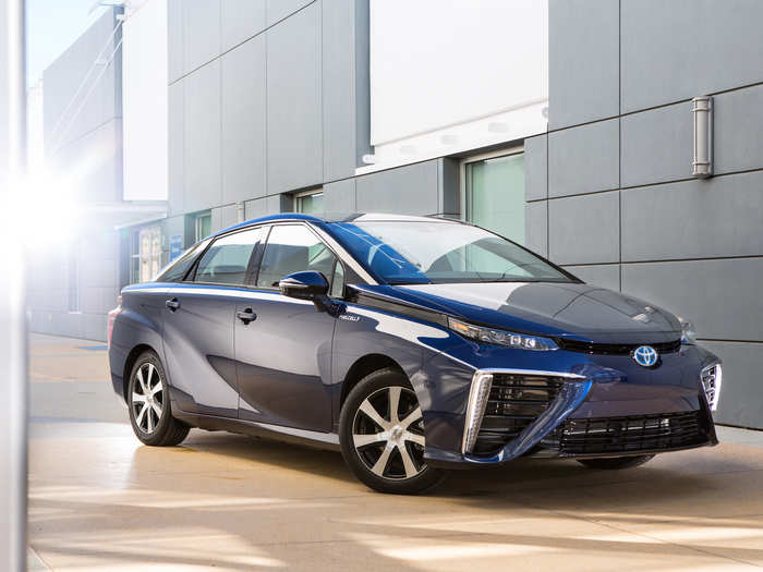 The Toyota Mirai looks futuristic in all of the worst ways.