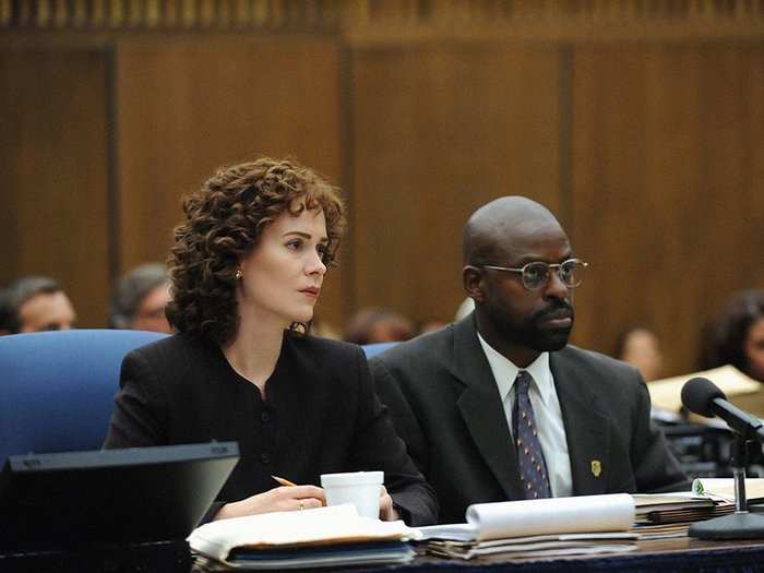 FALSE: Marcia and Christopher Darden arguing over putting Mark Furhman on the stand