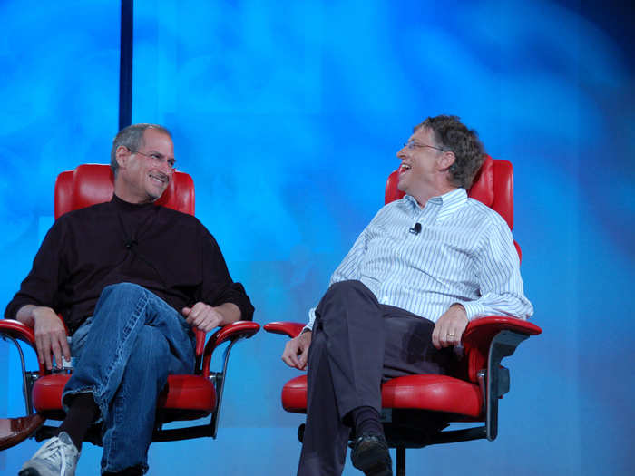 Still, in a weird way, the two men clearly respected each other. Appearing on stage together at a 2007 conference, Gates said "I’d give a lot to have Steve’s taste."