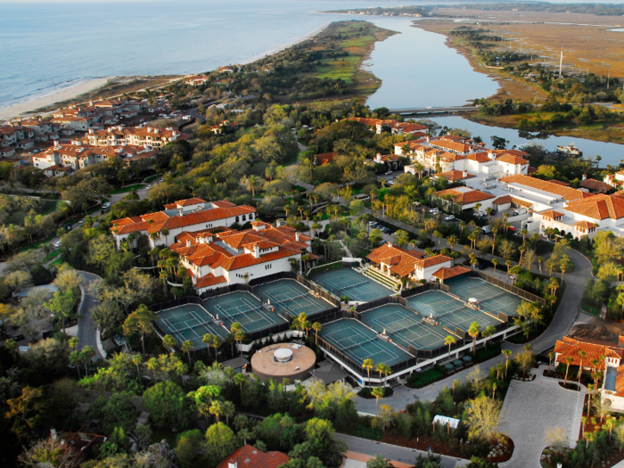 The Cloister Tennis Center at Sea Island