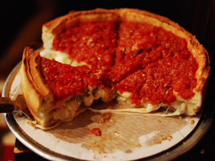 Do you eat deep dish pizza?