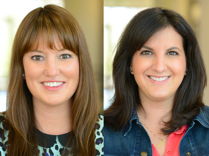 14 & 13. Nikki Baker and Leslie Shaffer, creative directors at GSD&M