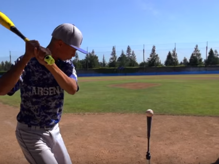 The smart baseball bat created by Zepp Labs lets you see your swing in 3D on its smartphone app and track other metrics like bat speed and time to impact.