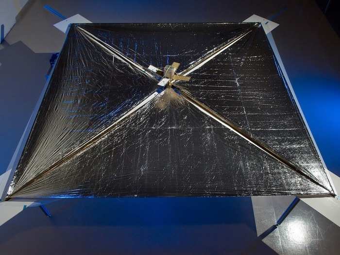 Their light weight could allow solar sail-powered spacecraft to carry heavier payloads, like bigger cameras or more monitoring equipment.