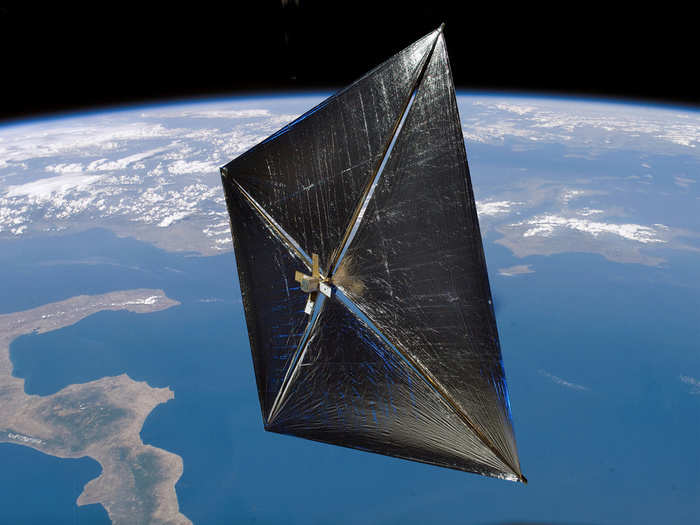 Since they can propel themselves with limitless energy, solar sail-powered satellites could hover over a specific part of the planet, essentially following any orbit they want.