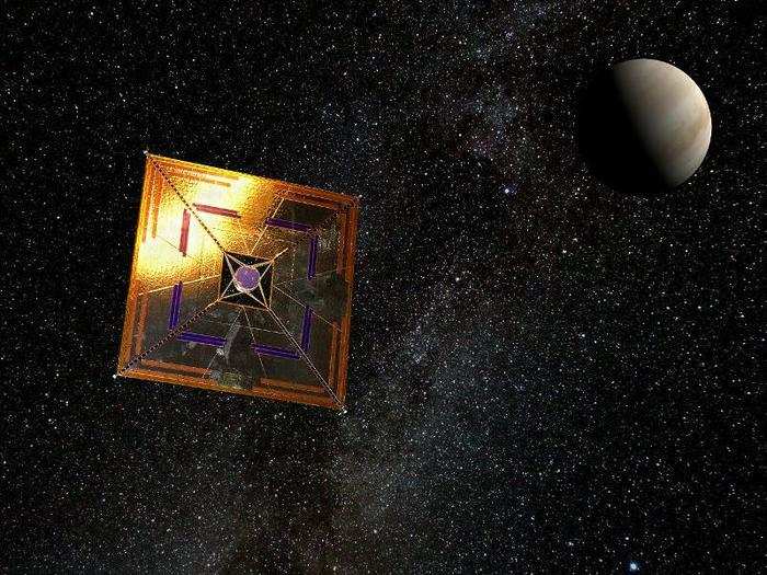 Since they can get power anywhere, we could use solar sails to take spacecraft to distant worlds we can