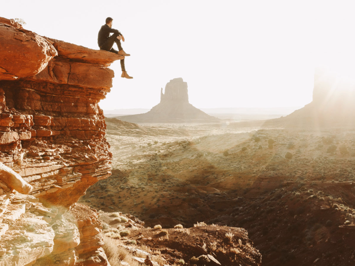 This image was taken at Monument Valley in San Juan, Utah. "Even after seeing hundreds of photos of this place, they still couldn