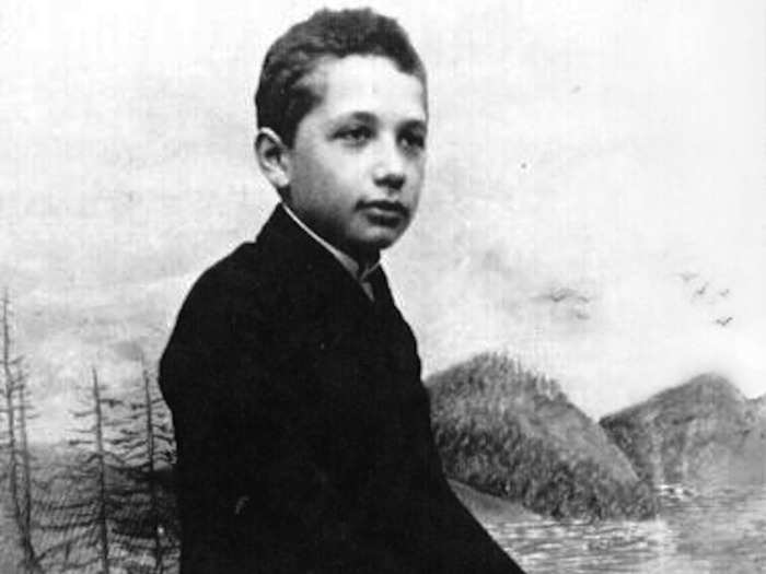 Einstein developed a passion for music in his early teens.