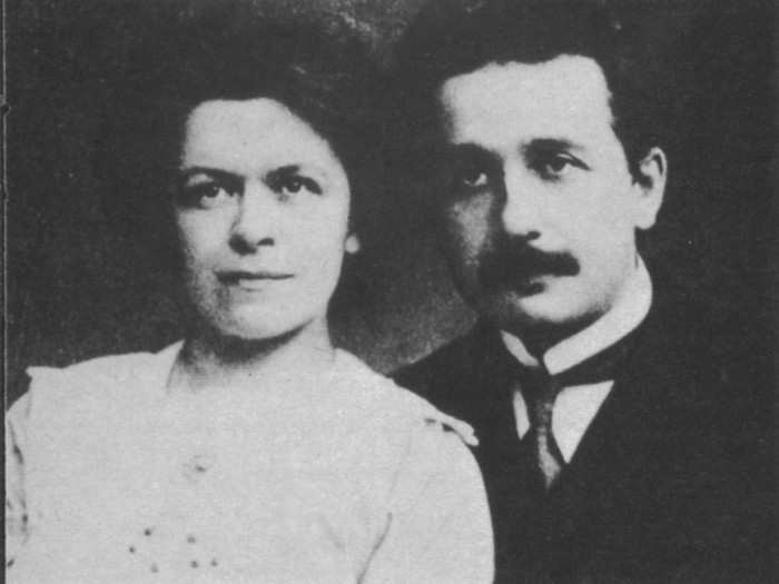 At age 23, Einstein had his first child — out of wedlock.