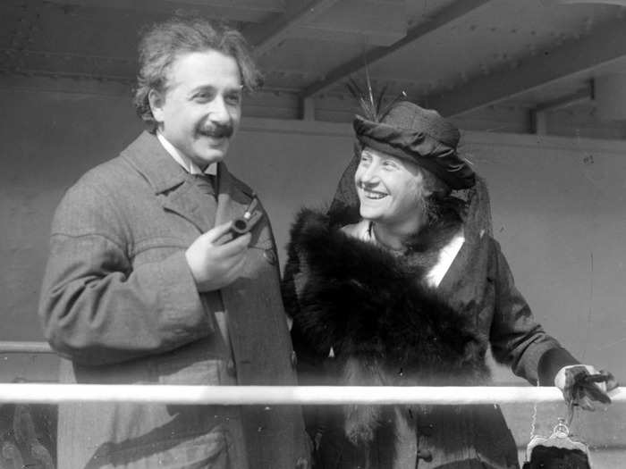 Less than four months after his divorce, Einstein married Elsa — the woman whom he