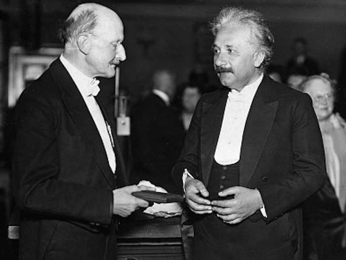 Einstein was first nominated for the Nobel Prize in 1910 but did not receive it until 11 years later.