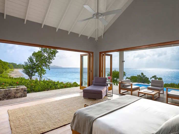 The Villas at Tribu in the Grenadines is situated on an island with just 300 people, meaning you