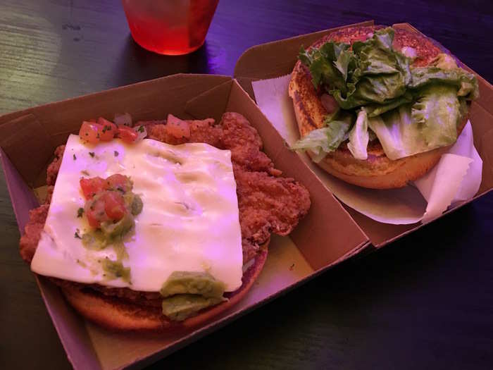 We found the guacamole pico crispy chicken sandwich was light on both the guacamole and the pico de gallo.