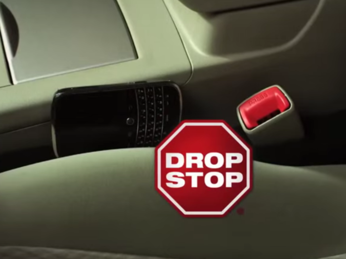 A Drop Stop will prevent your phone and cash from falling into that abyss between your seat and the center console.