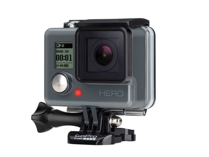 A GoPro is a car enthusiast