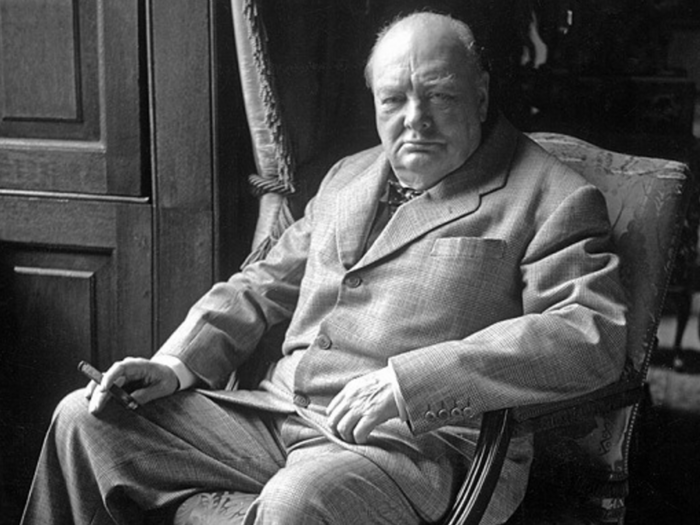 Winston Churchill — "Blood, Toil, Tears and Sweat"