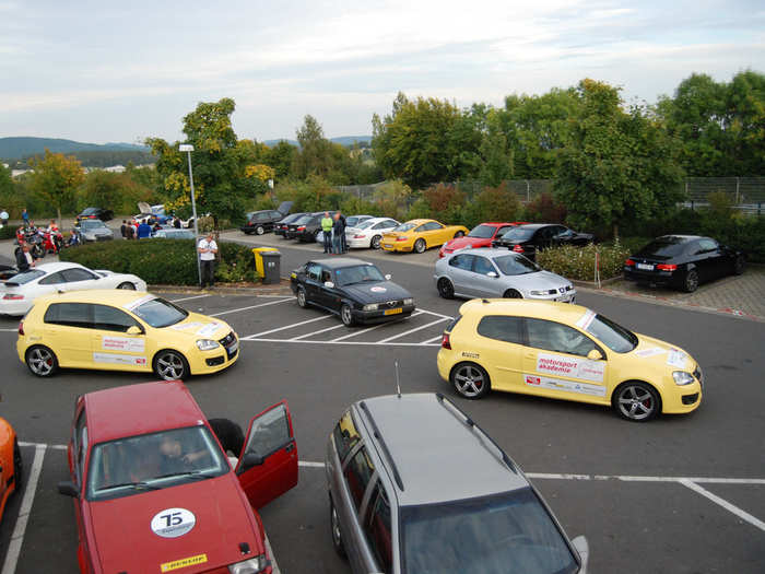 Car enthusiasts come from all over the world to take a stab at driving the Nordschliefe.