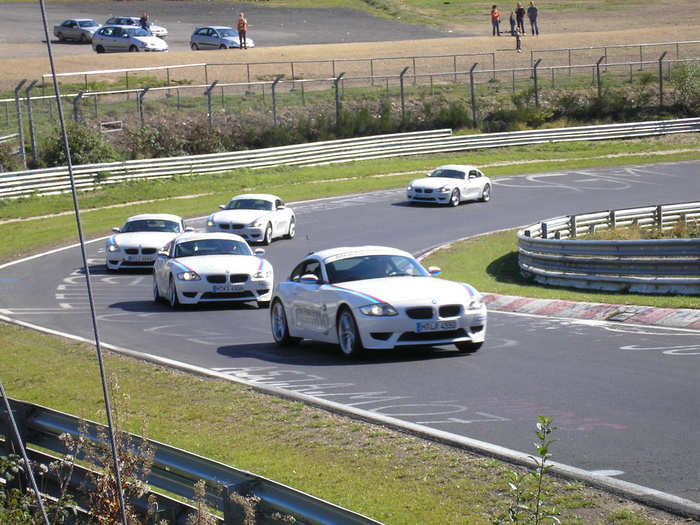 Many car enthusiasts will also venture to the Nürburgring to improve their driving skills in an organized high performance driving class.