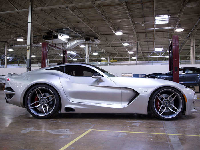 I wanted to show the overall nature of this vehicle, the power shining through," Fisker explained. "It