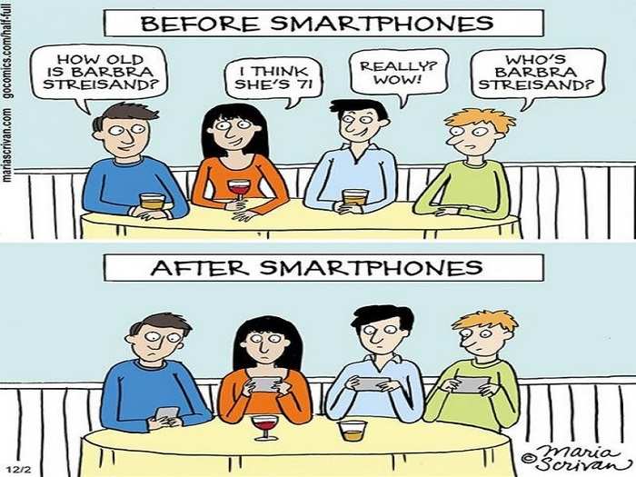 Phones with internet - the new education hub