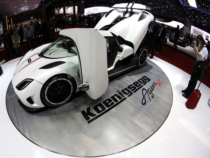 Whether on a high-speed run or display, the Agera R looks amazing.