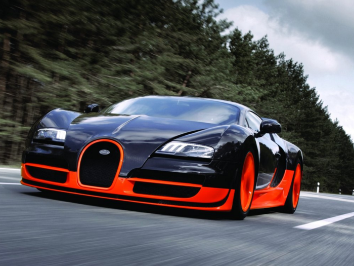 The Bugatti Veyron Super Sport does 268 MPH like it